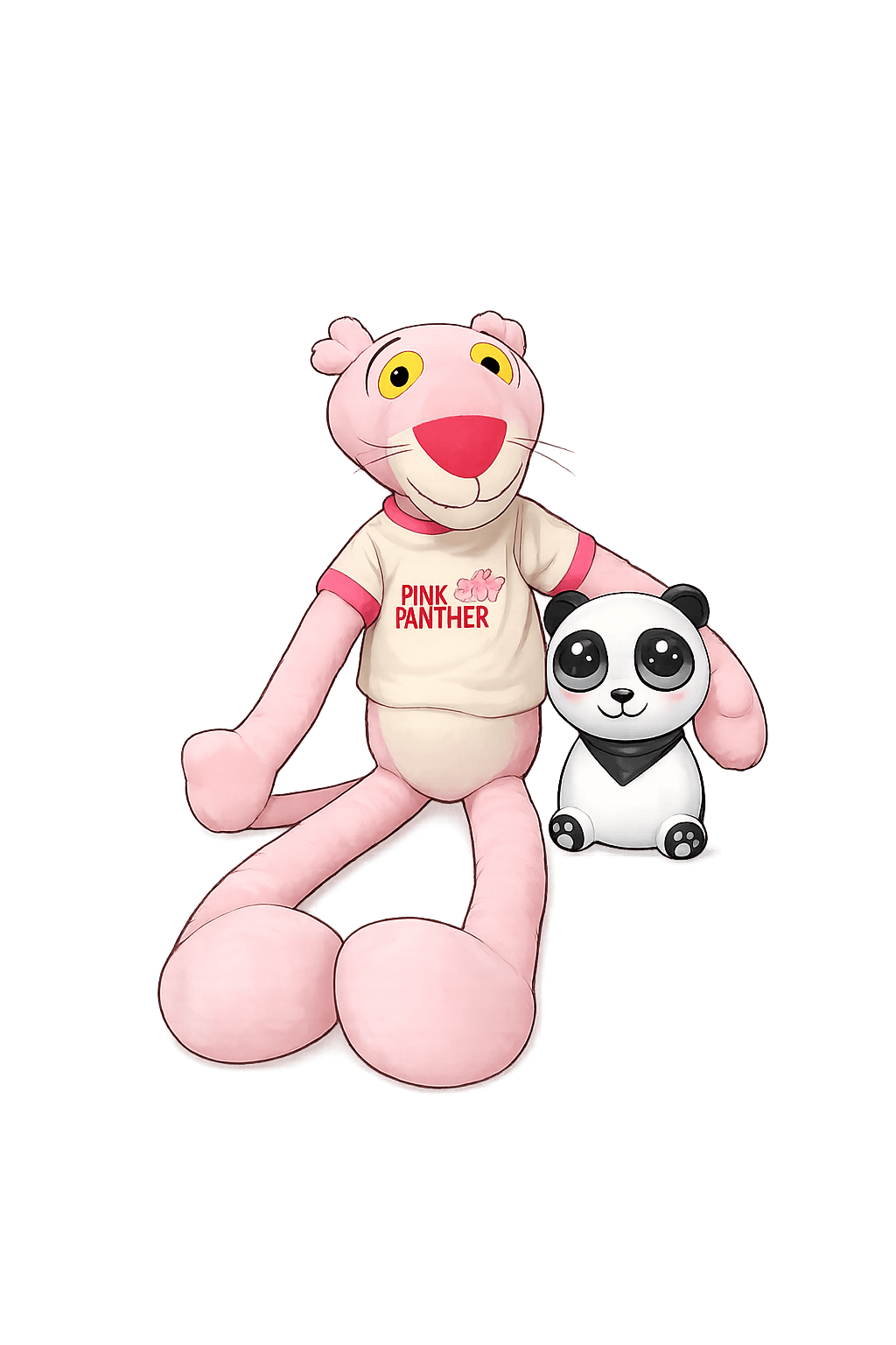 Astitva Therapy Companions: Pink Panther and Panda